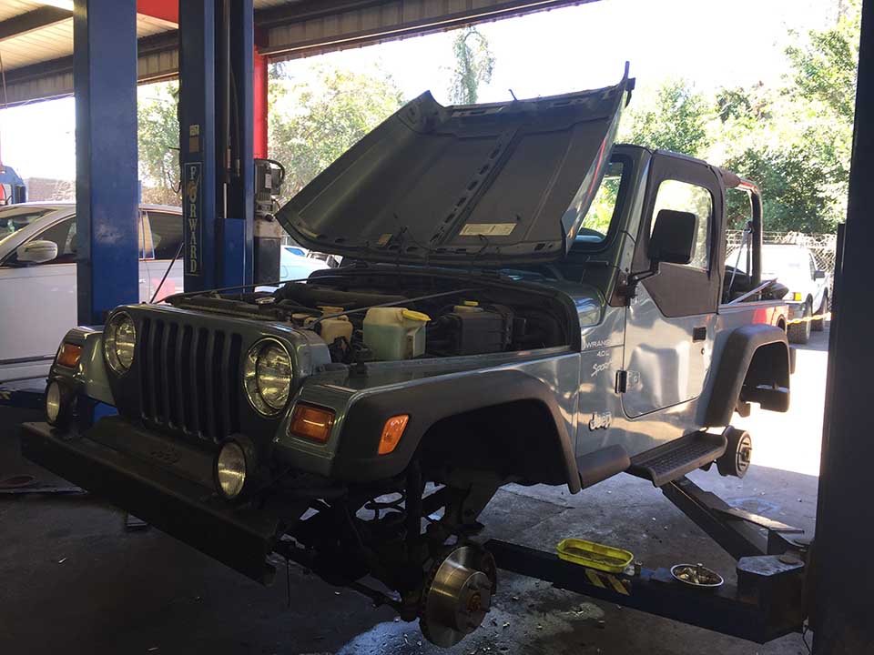 jeep engine service